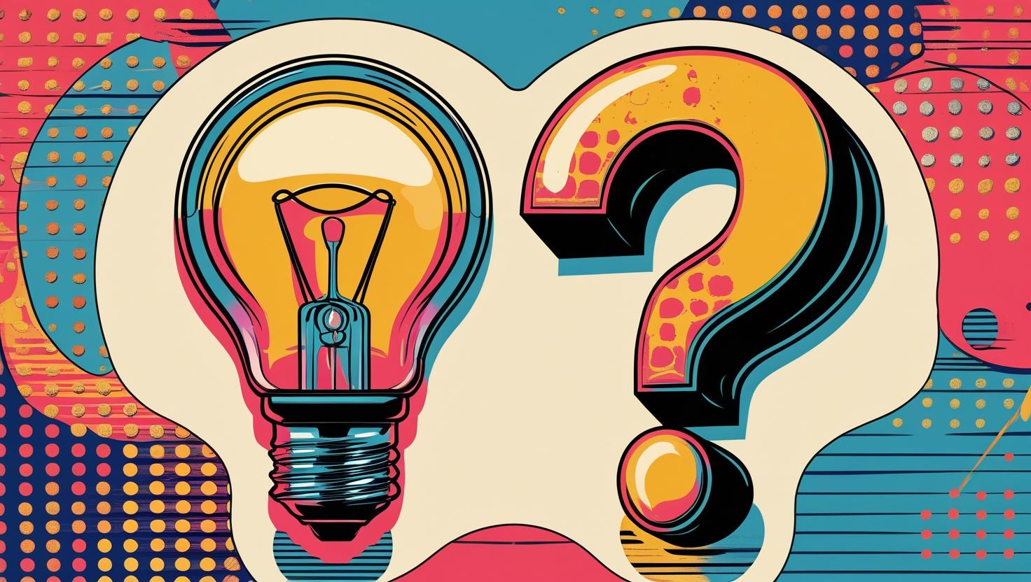 Lightbulb and question mark: evaluation vs. validation